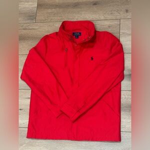 Polo by Ralph Lauren Vibrant Red Windbreaker